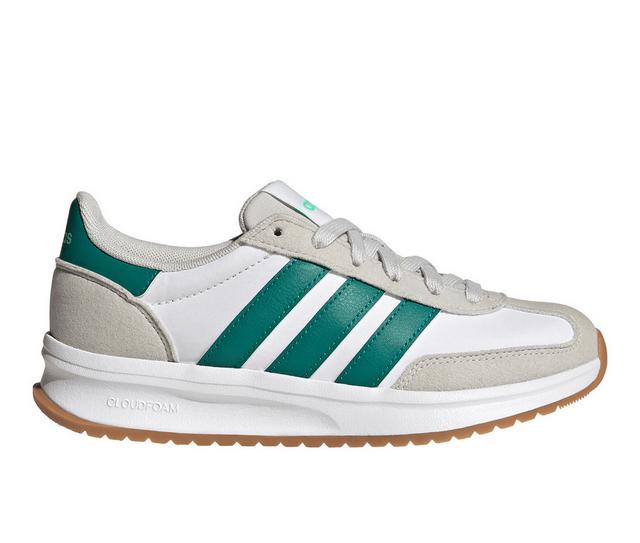 Boys' Adidas Big Kid Run 70's 2.0 Sneakers in Gry/Green/White color