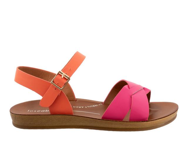 Women's Los Cabos Jeli Sandals in Pink/Orange color