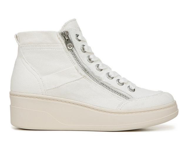 Women's Blowfish Malibu Camden Wedge Sneakers in White Canvas color