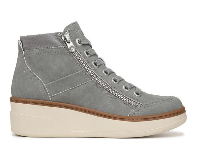 Women's Blowfish Malibu Camden Wedge Sneakers in Mid Grey color