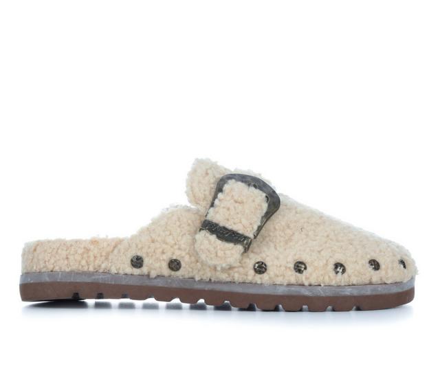 Women's Blowfish Malibu Skylar Cozy Mules in Natural color