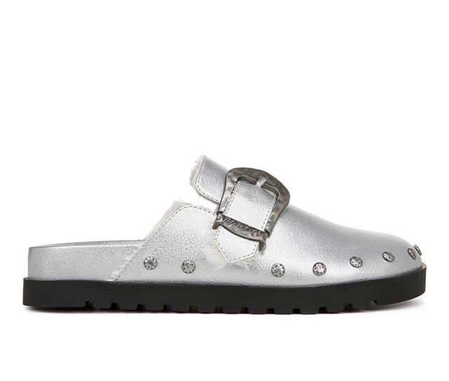 Women's Blowfish Malibu Skylar Cozy Mules in Pewter color