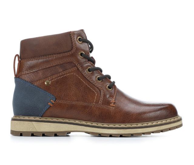 Stone Canyon Andrew 11-7 Boots in Brown/Navy color