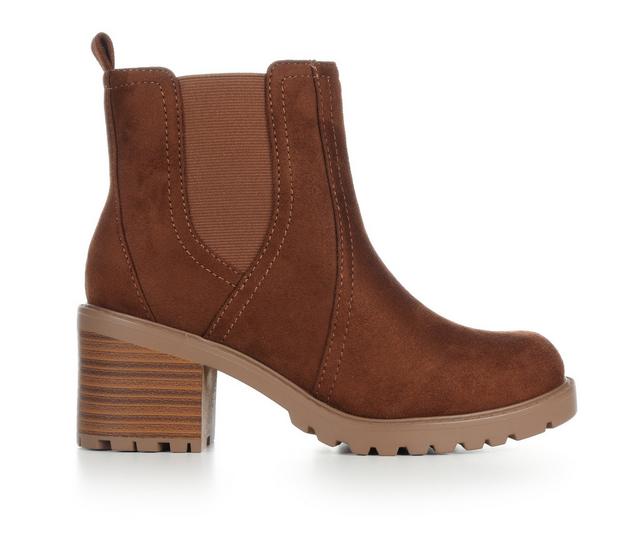 Women's Soda Spirea Booties in Walnut color