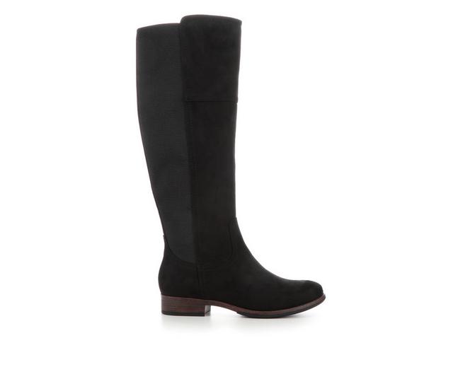 Women's Solanz Bruno Knee High Boots in Black color