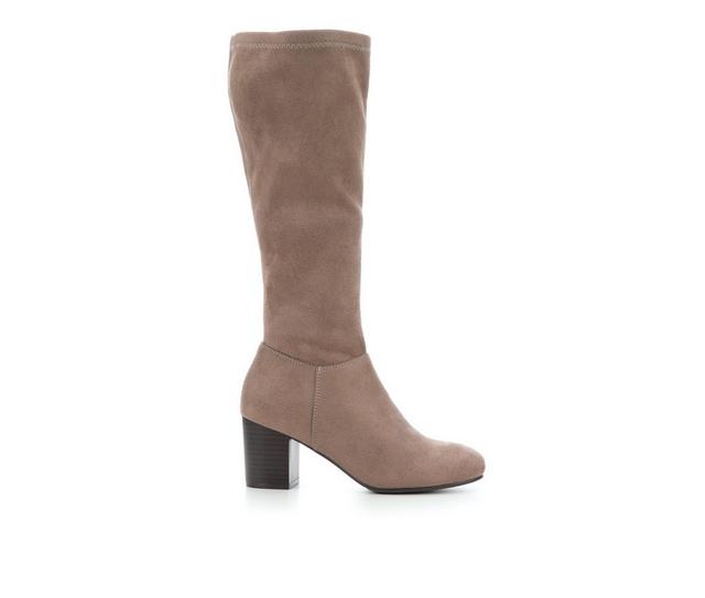 Women's Solanz Classic Knee High Boots in Mud color