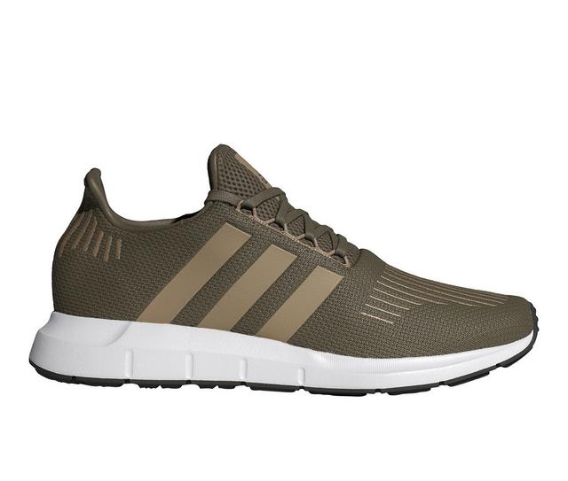 Men's Adidas Swift 1.0 Sneakers in Dark Green color