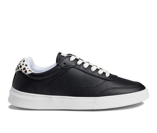 Women's Official Program STW-30 Fashion Sneakers in Black/Leopard color