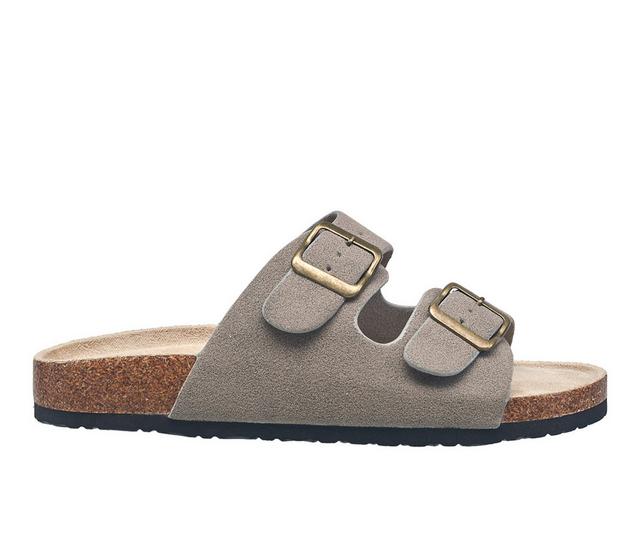 Women's Aerosoles Blanc Footbed Sandals in Grey color