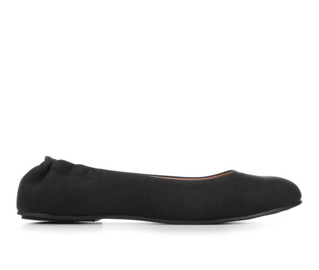 Women's TOMS Judith Flats in Black color