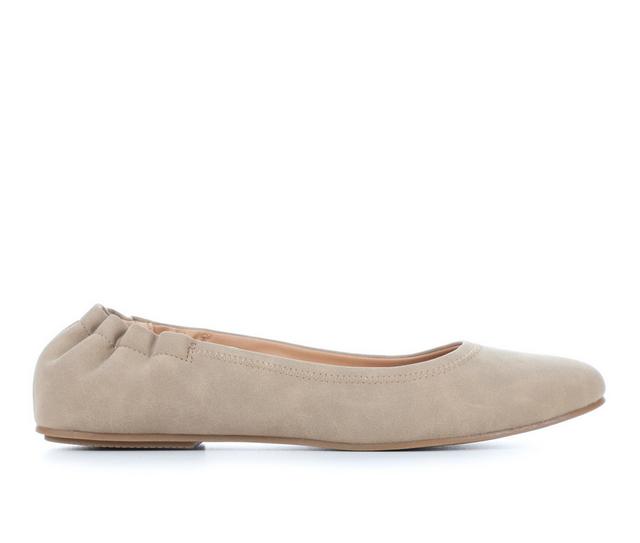 Women's TOMS Judith Flats in Natural color