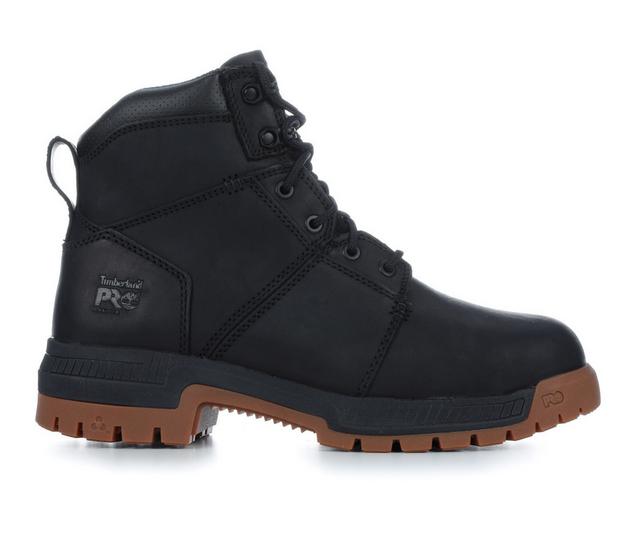 Men's Timberland Pro Montauk Work Boots in Black/Gum color