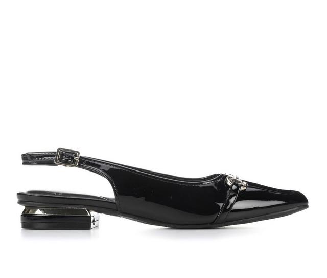 Women's Jones New York Qeedan Flats in Black color