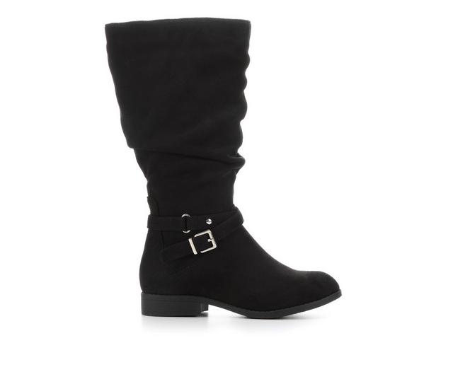 Girls' Soda Little Kid & Big Kid Mabel Knee High Boots in Black color