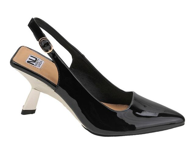 Women's Ninety Union Koko Slingback Pumps in Black color