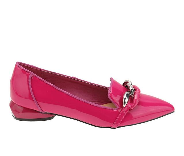Women's Ninety Union Mira Loafers in Fuchsia color