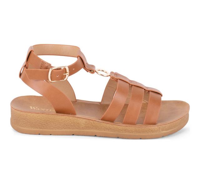 Women's Wanted Blair Sandals in Tan color