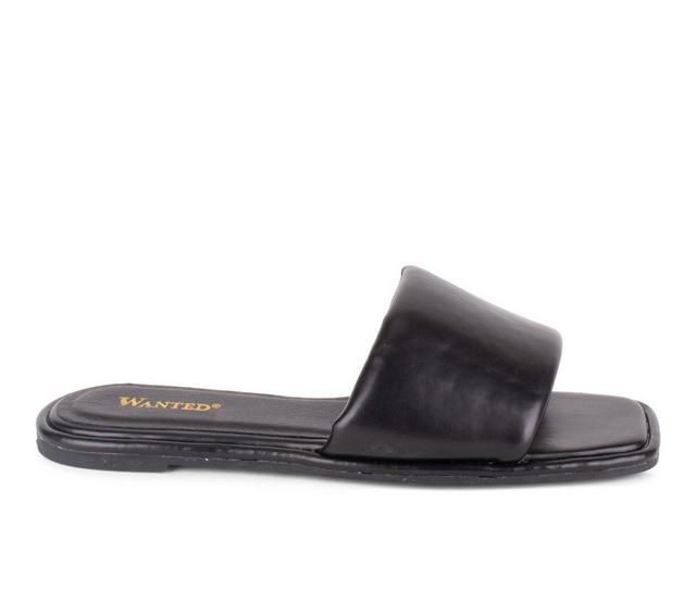 Women's Wanted Calypso Sandals in Black color