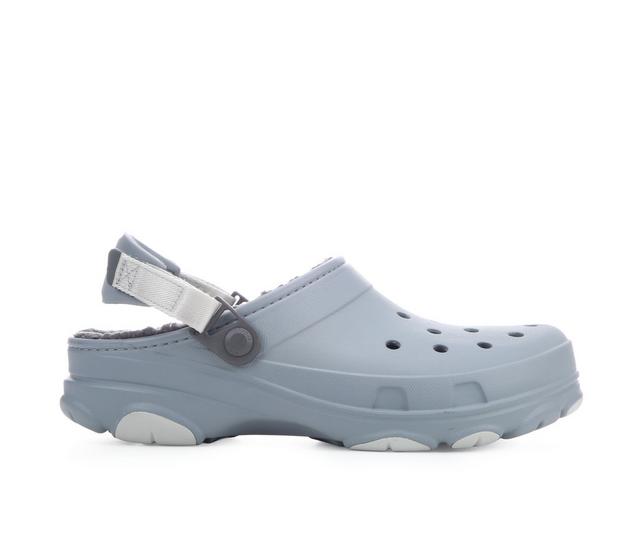 Men's Crocs Classic All Terrain Lined Clog in Concrete color