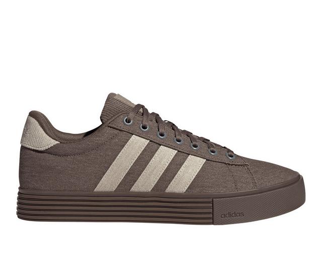 Men's Adidas Daily 4.0 Skate Shoes in Dark Brown color