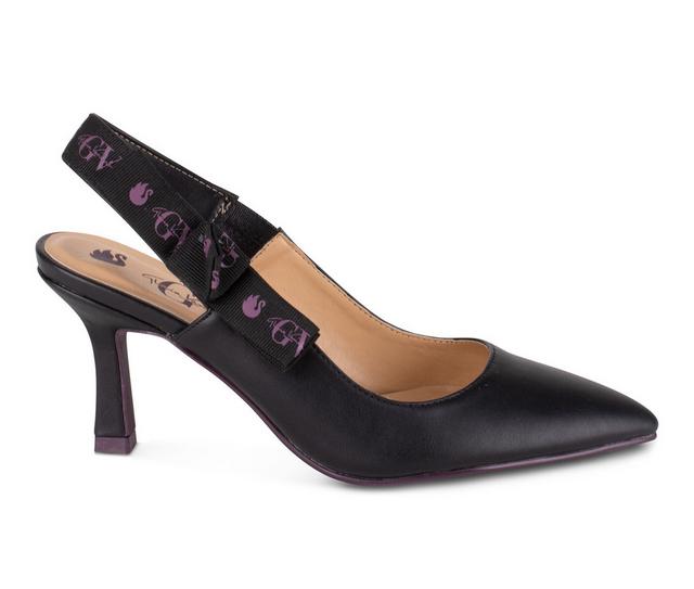 Women's Gloria Vanderbilt Zsa Zsa Slingback Pumps in Black color