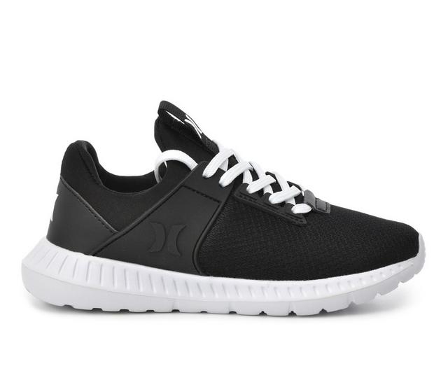 Boys' Hurley Little & Big Kid Kiwi Running Shoes in Black/White color