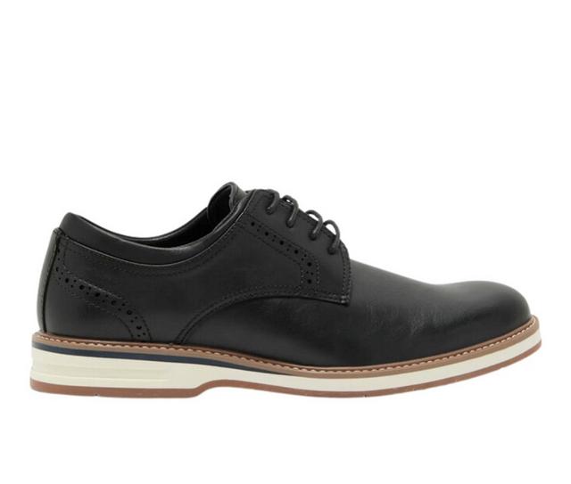 Men's RUSH Gordon Rush Plain Toe Oxford II Dress Shoes in Black color