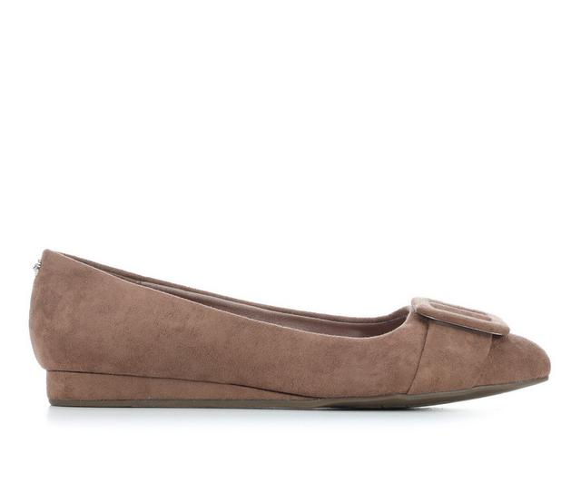 Women's Anne Klein Ollie Flats in Truffle color