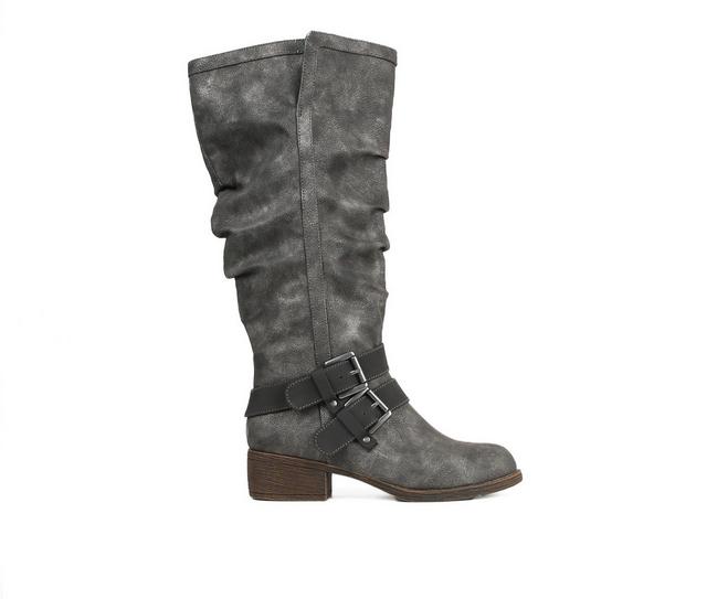 Women's Sugar Tickled 2 Wide Width/Wide Calf Knee High Boots in Charcoal WW/WC color