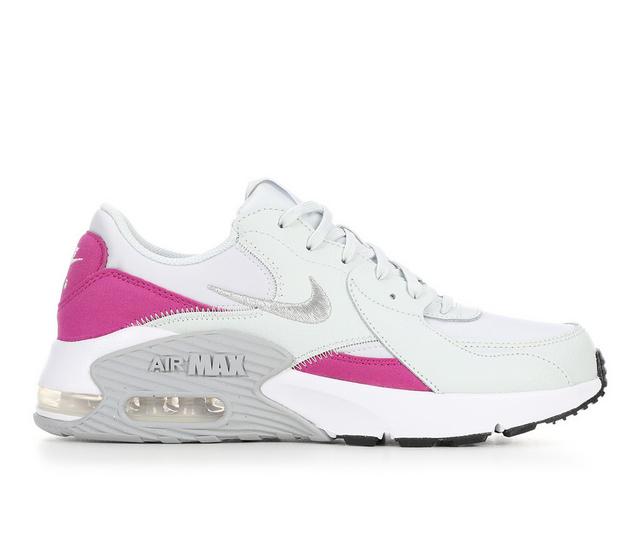 Women's Nike Air Max Excee SE Sneakers in Wht/Sil/Pk 001 color