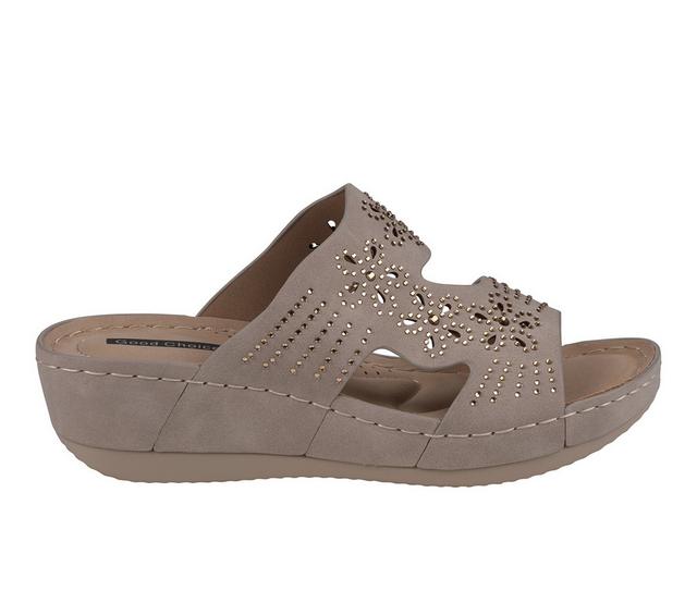 Women's GC Shoes Santiago Wedge Sandals in Ice color