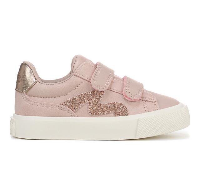 Girls' Blowfish Malibu Toddler & Little Kid Vice Sneakers in Blush/rsgld color