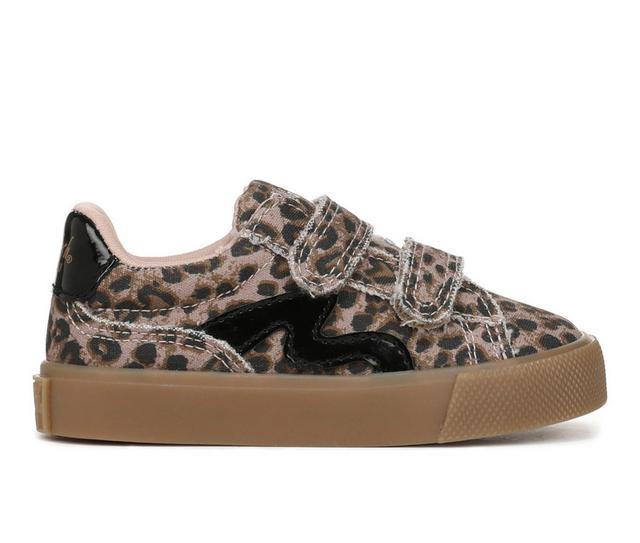 Girls' Blowfish Malibu Toddler & Little Kid Vice Sneakers in Heart Leopard color