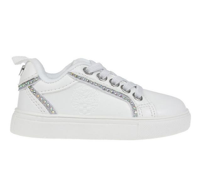 Girls' Vince Camuto Toddler Lil Lolo Fashion Sneakers in White color