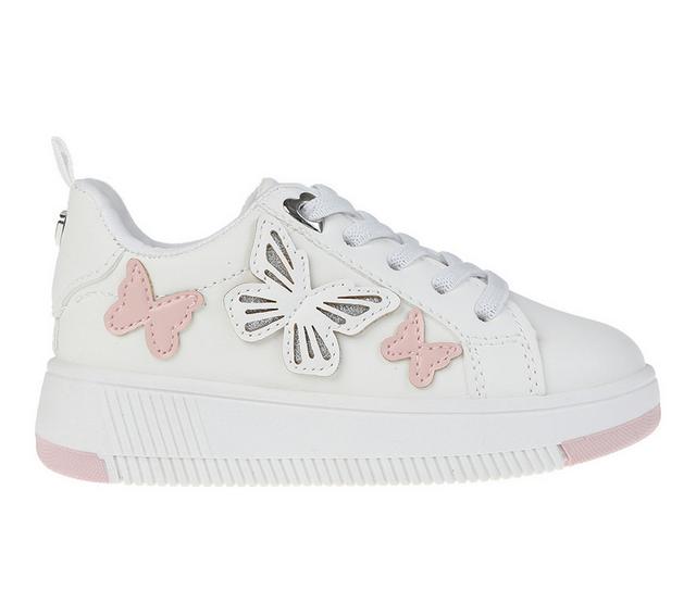 Girls' Vince Camuto Toddler Lil Sarah Fashion Sneakers in White Multi color