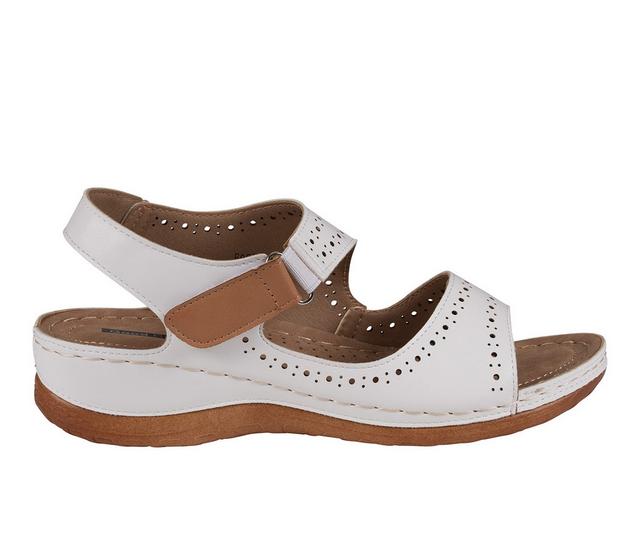 Women's GC Shoes Foster Sandals in White color