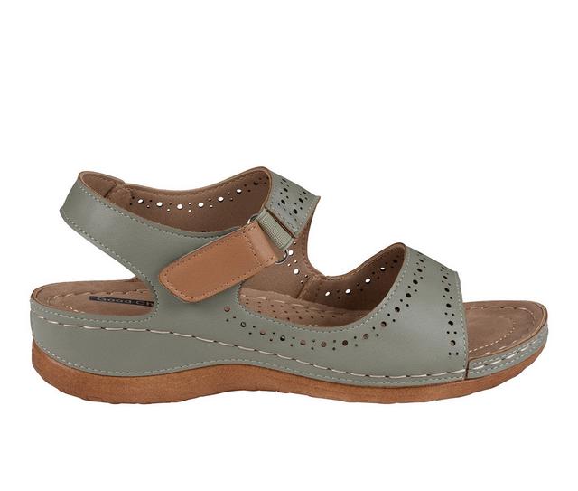 Women's GC Shoes Foster Sandals in Sage color