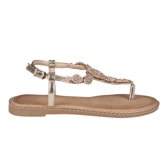 Women's GC Shoes Cali Sandals in Gold color