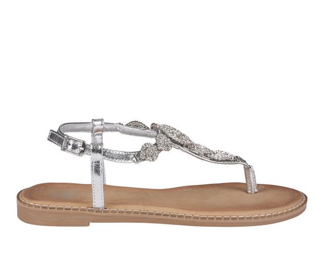 Women's GC Shoes Cali Sandals in Silver color