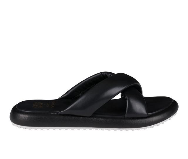 Women's GC Shoes Nalani Footbed Sandals in Black color