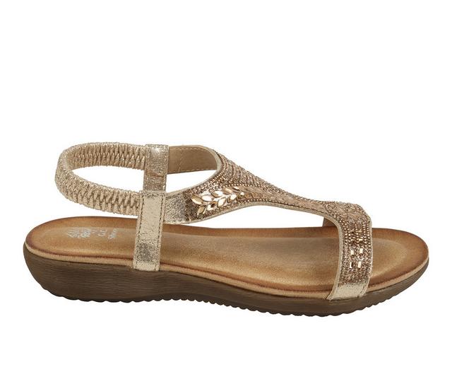 Women's GC Shoes Wynn Sandals in Gold color