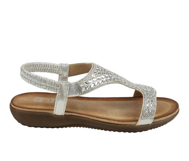 Women's GC Shoes Wynn Sandals in Silver color