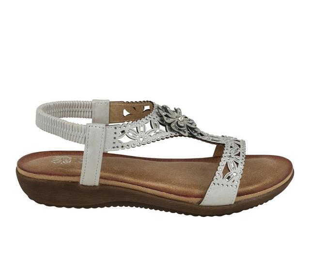 Women's GC Shoes Toni Sandals in Silver color