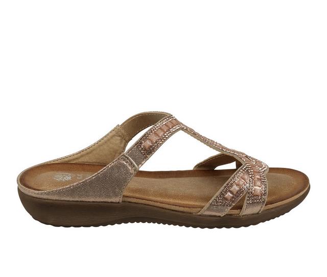 Women's GC Shoes Alora Sandals in Rose Gold color