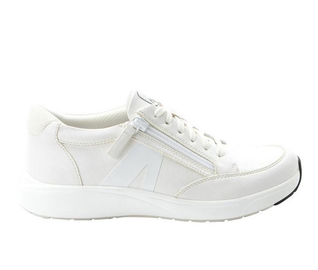 Women's ALEGRIA Eazeer Sneakers in White Out color
