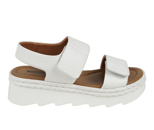 Women's GC Shoes Vosa Wedge Sandals in White color