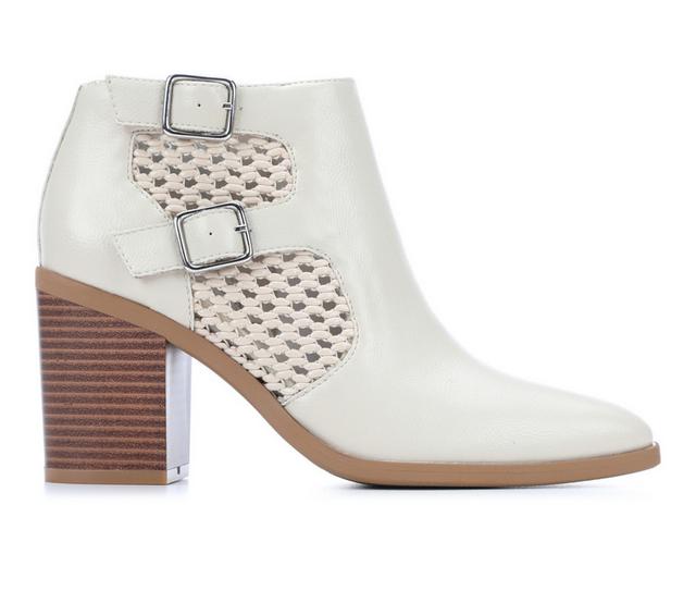 Women's Unr8ed Amory 2 Booties in Ivory color