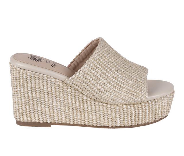 Women's GC Shoes Vivica Espadrille Wedge in Natural color