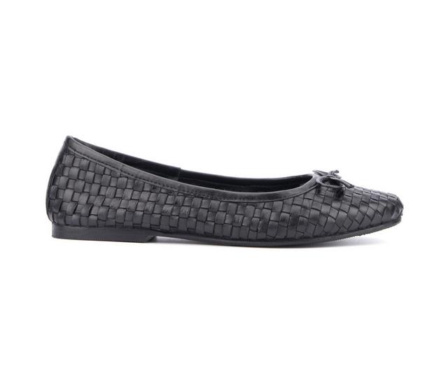 Women's Vintage Foundry Co Jalene Flats in Black color