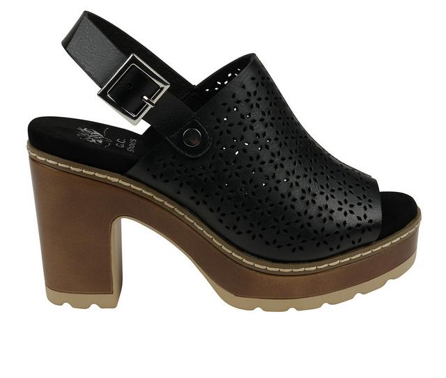 Women's GC Shoes Olivia Dress Sandals in Black color